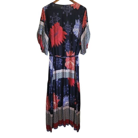Avenue Floral Maxi Swing Dress Plus Size 18/20 - Picture 2 of 5